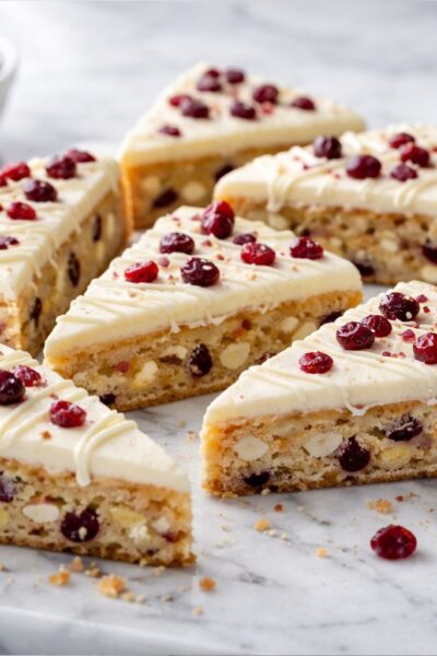 Cranberry Bliss Bars Recipe