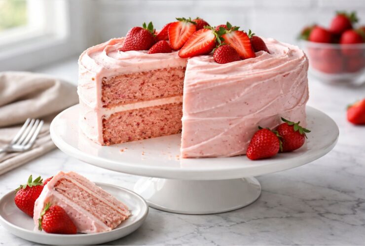 Edgar's Strawberry Cake Recipe
