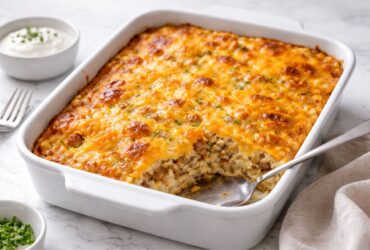 Amish Breakfast Casserole With Hashbrowns Recipe