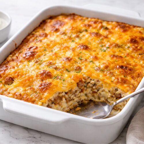 Amish Breakfast Casserole With Hashbrowns Recipe