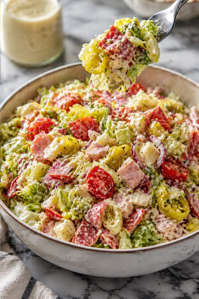 Italian Grinder Chopped Salad Recipe