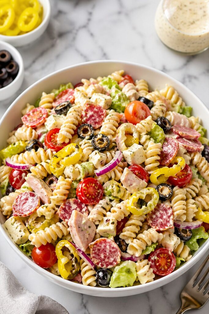 Italian Grinder Pasta Salad Recipe