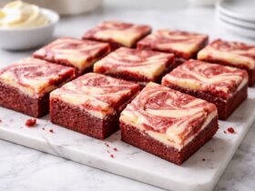 Red Velvet Cheese Cake Brownies Recipe