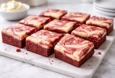 Red Velvet Cheese Cake Brownies Recipe