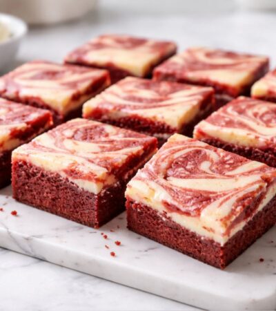 Red Velvet Cheese Cake Brownies Recipe