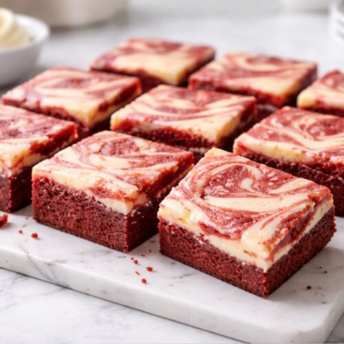 Red Velvet Cheese Cake Brownies Recipe