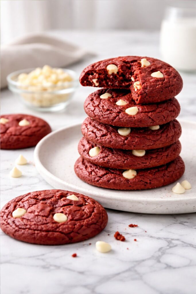 Red Velvet Cookies Recipe