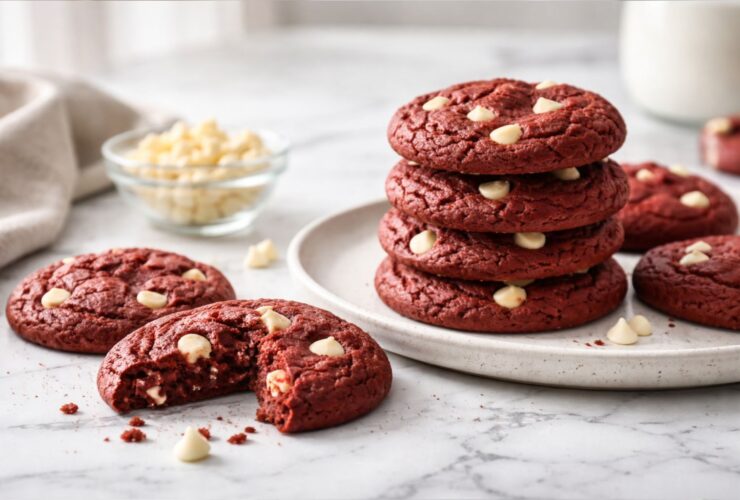 Red Velvet Cookies Recipe