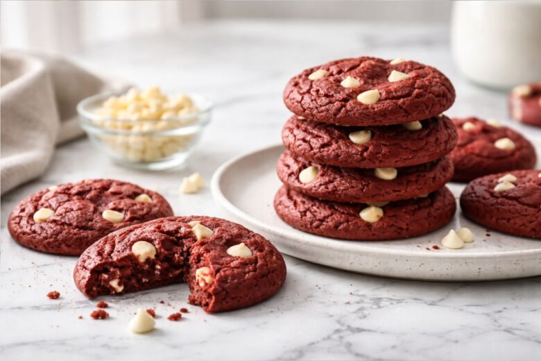 Red Velvet Cookies Recipe