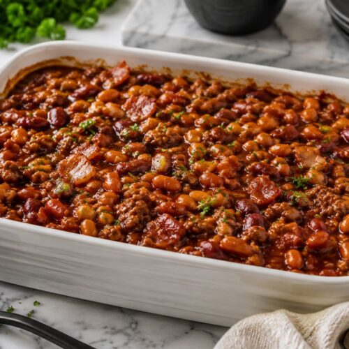 Baked Beans with Ground Beef Recipe