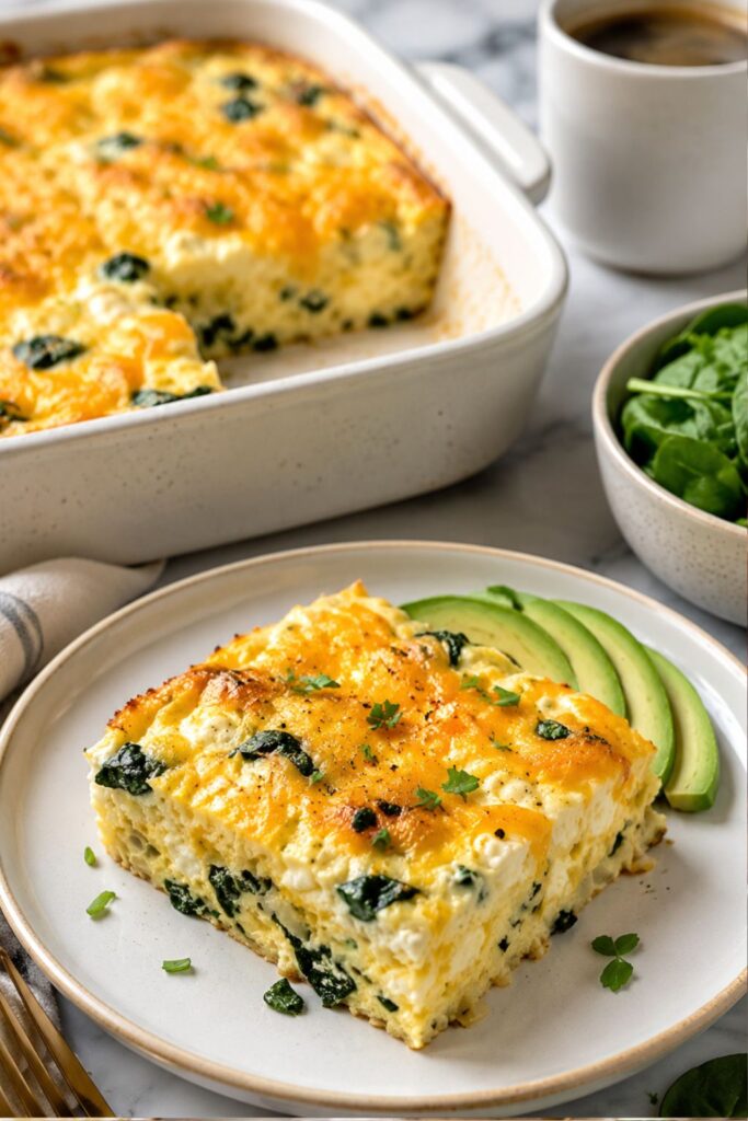 Baked Cottage Cheese Eggs Recipe
