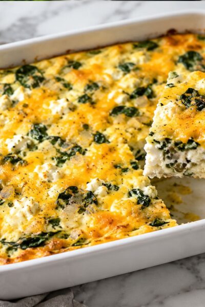 Baked Cottage Cheese Eggs Recipe
