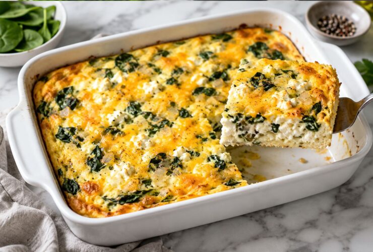 Baked Cottage Cheese Eggs Recipe
