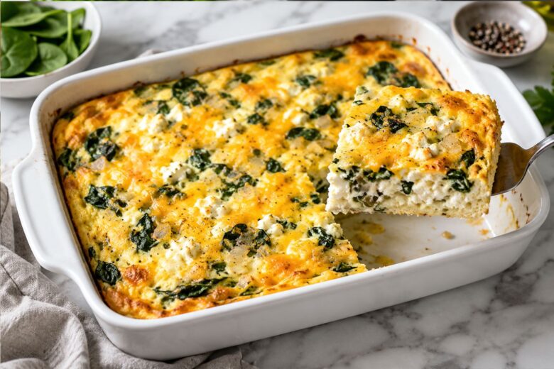 Baked Cottage Cheese Eggs Recipe