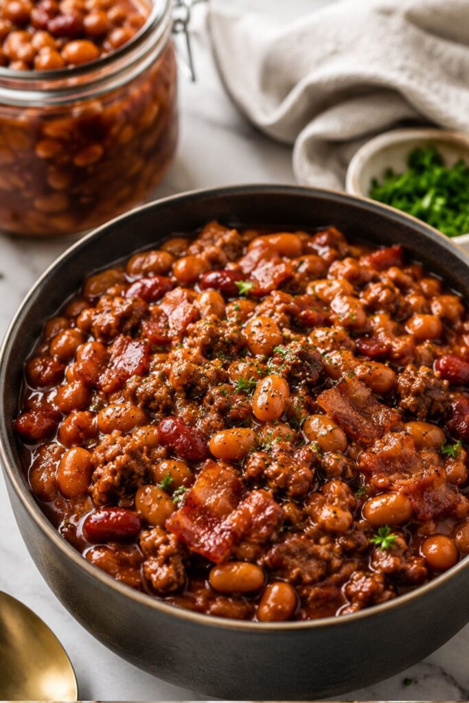 Baked Beans with Ground Beef Recipe
