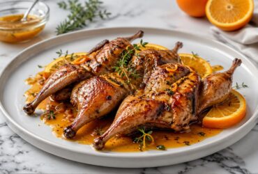 Butterflied Quail With An Orange Recipe