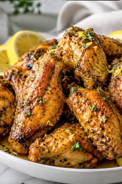 Lemon Pepper Chicken Wings Recipe
