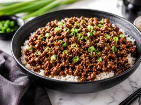 Mongolian Ground Beef