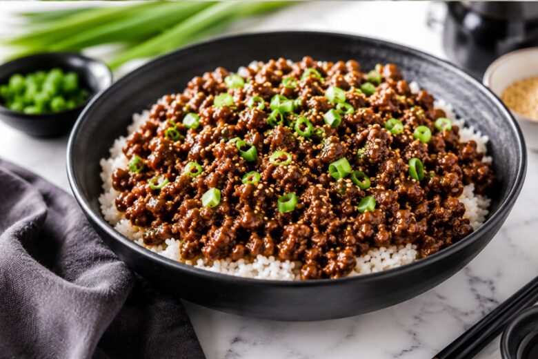 Mongolian Ground Beef